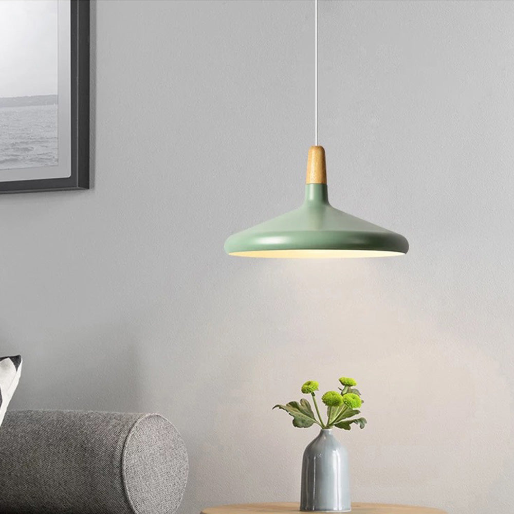 Macaron Wooden Pendant Light