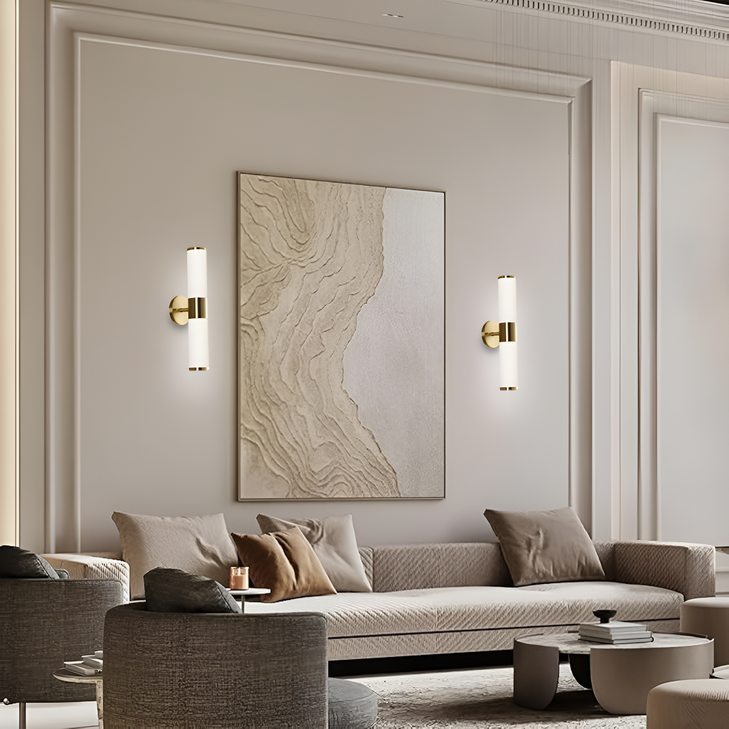 Marble Shade Wall Sconce Lamp