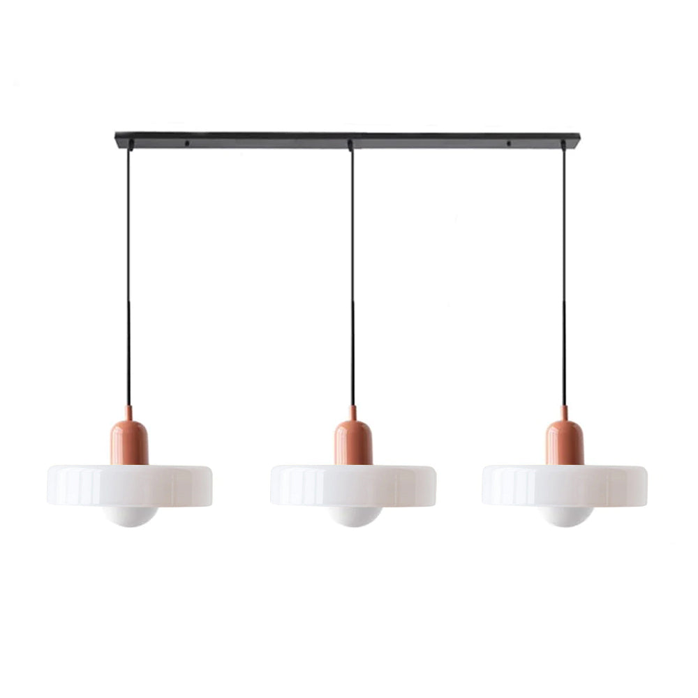 Triple Glass Pendant Light