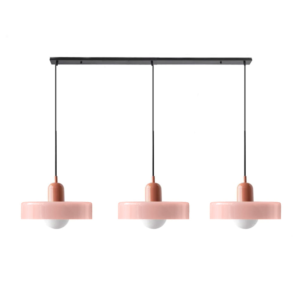 Triple Glass Pendant Light