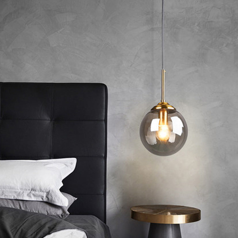 Frosted Glass Pendant Ceiling Light