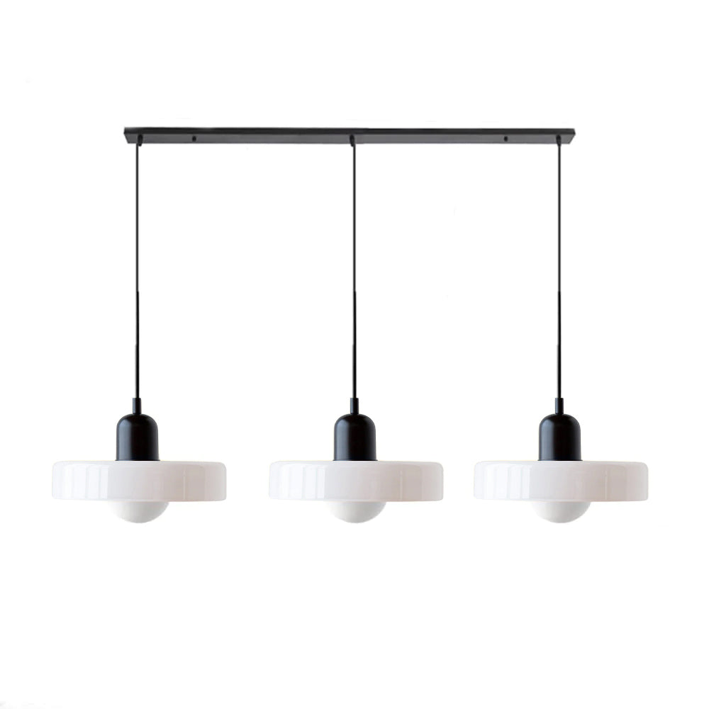 Triple Glass Pendant Light
