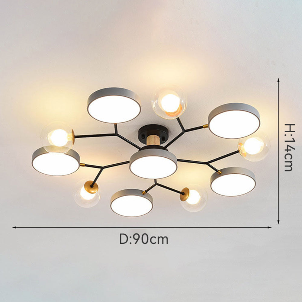 LED Branch Design Ceiling Light