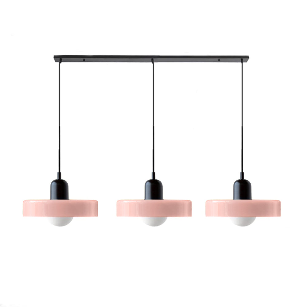 Triple Glass Pendant Light