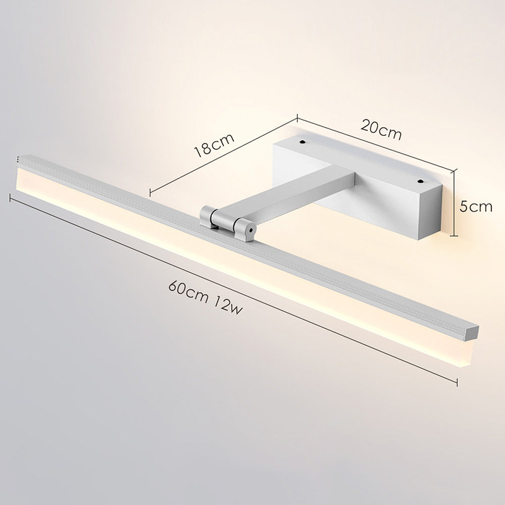 Sleek Black Mirror Light