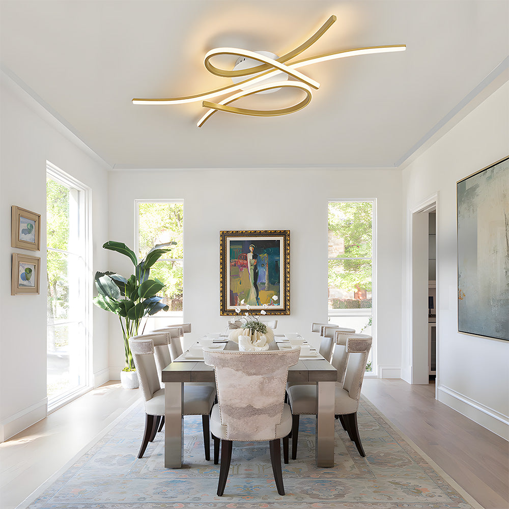 Musical Notes LED Ceiling Light