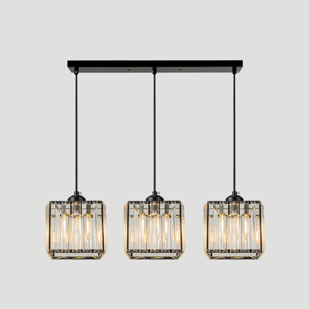Multi-Light Crystal Island Pendant