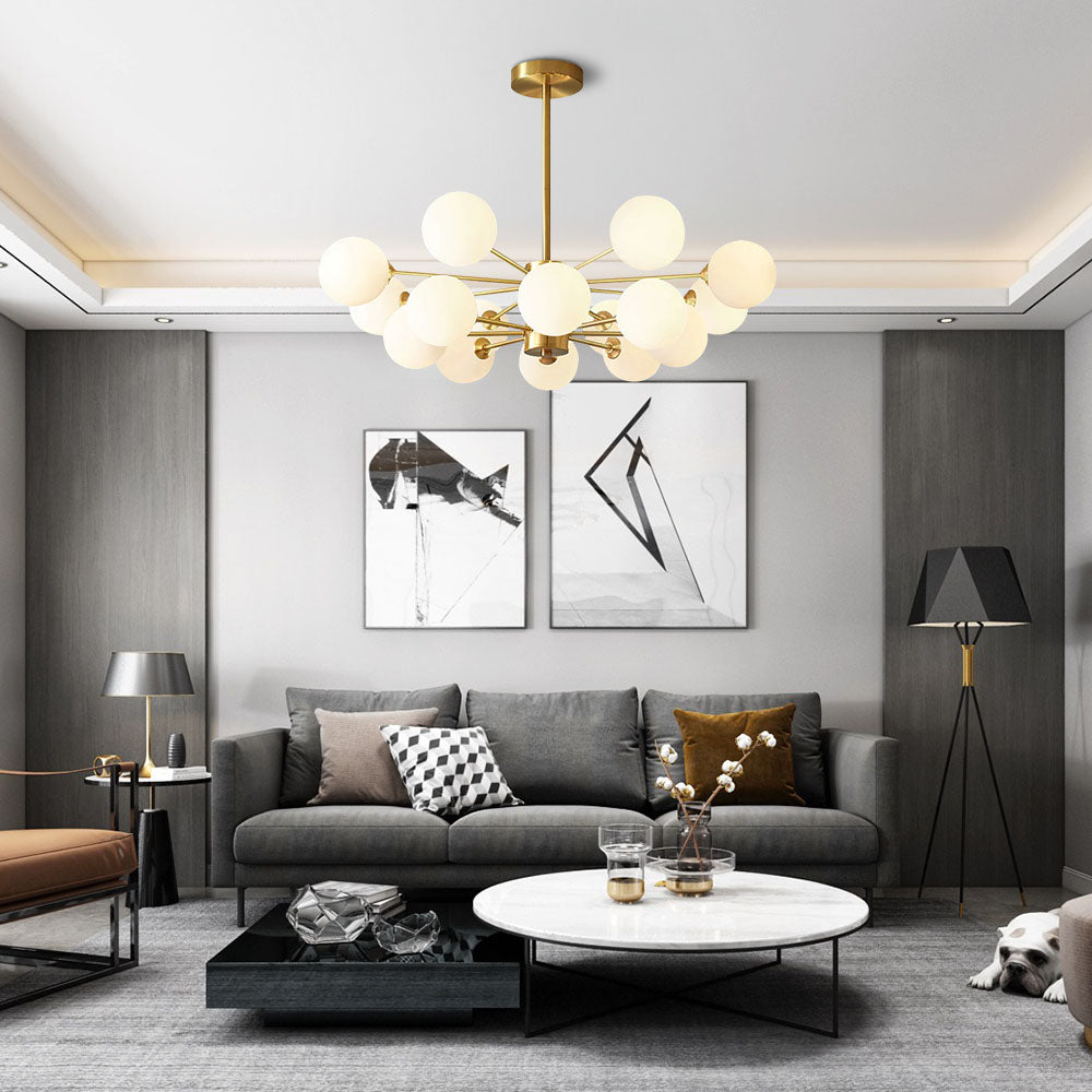 Gold Minimalist Ceiling Fixture