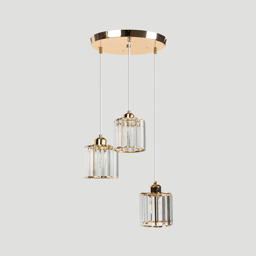 Multi-Light Crystal Island Pendant