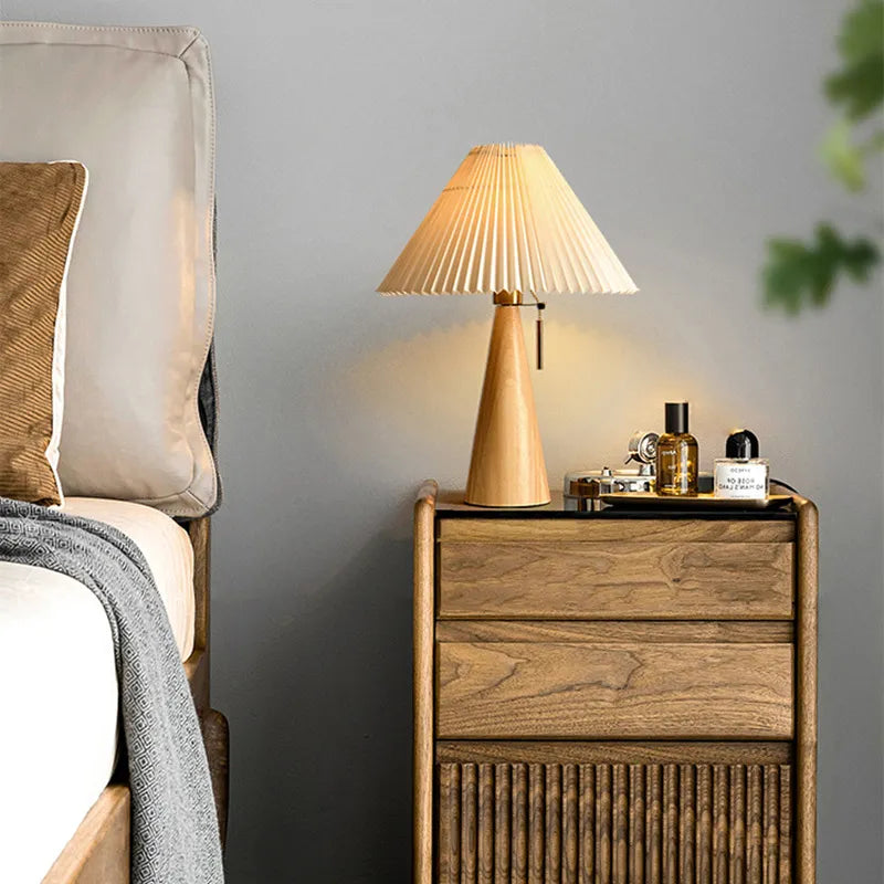 Tranquil Wooden Glow Lamp