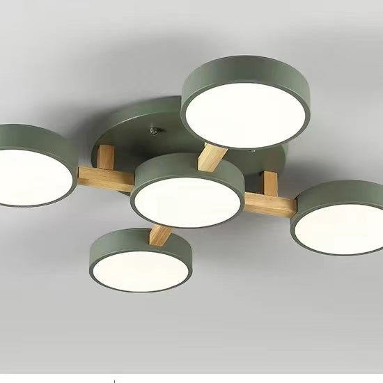 Modern Flush Bedroom Lamp