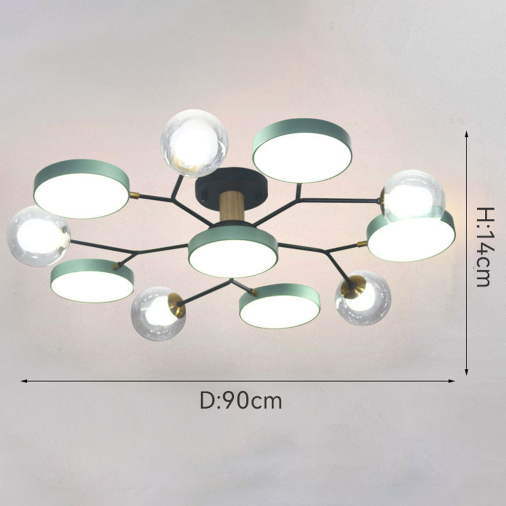 LED Branch Design Ceiling Light