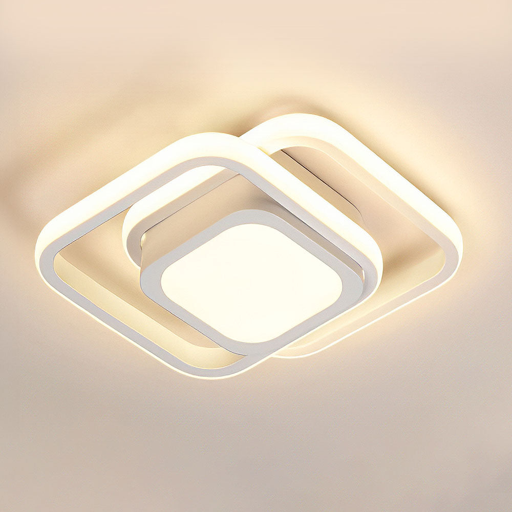 Twin Ring LED Ceiling Light