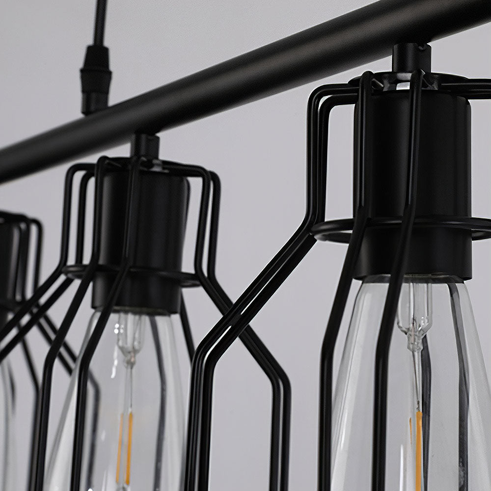 Vintage Black Island Fixture