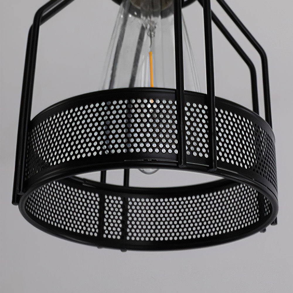 Vintage Black Island Fixture