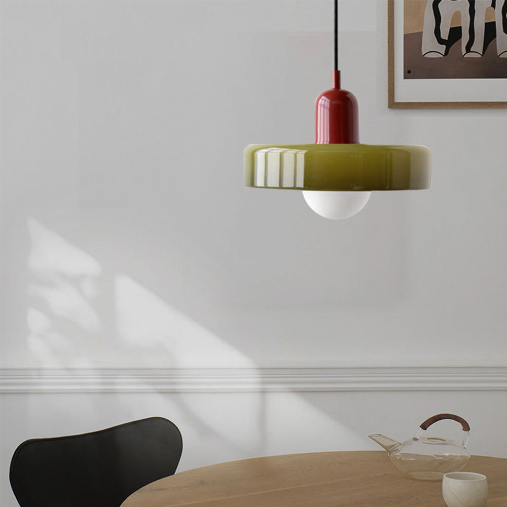 Glass Art Pendant Light