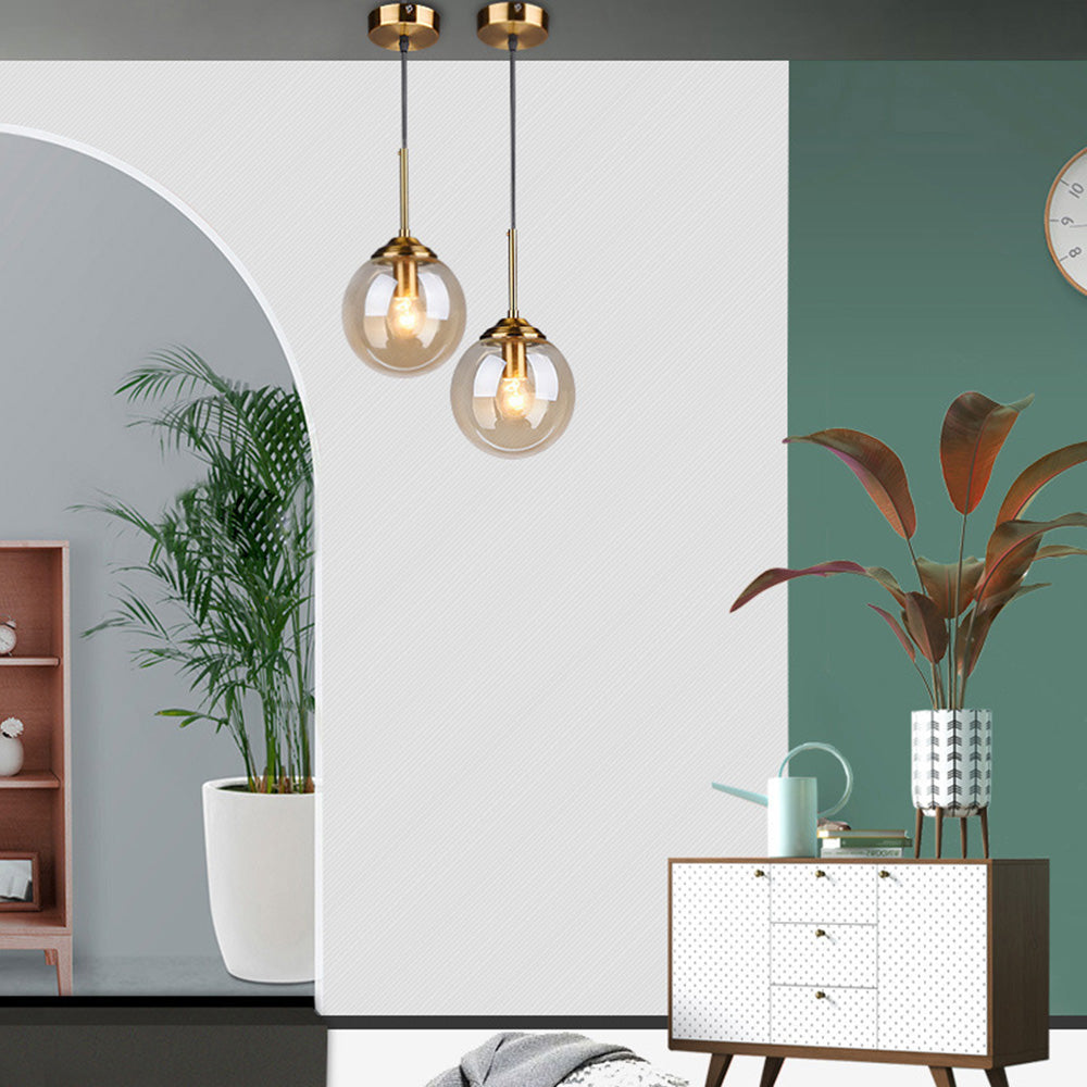 Frosted Glass Pendant Ceiling Light
