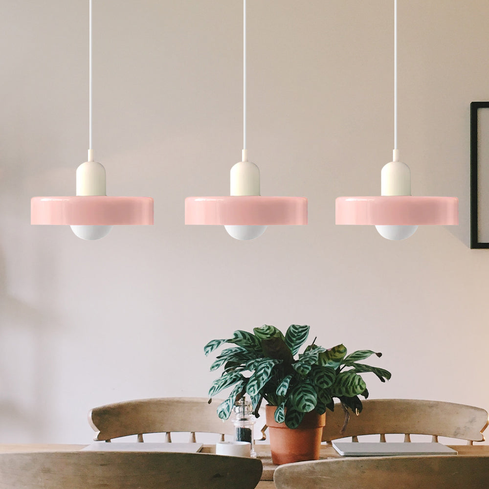 Triple Glass Pendant Light