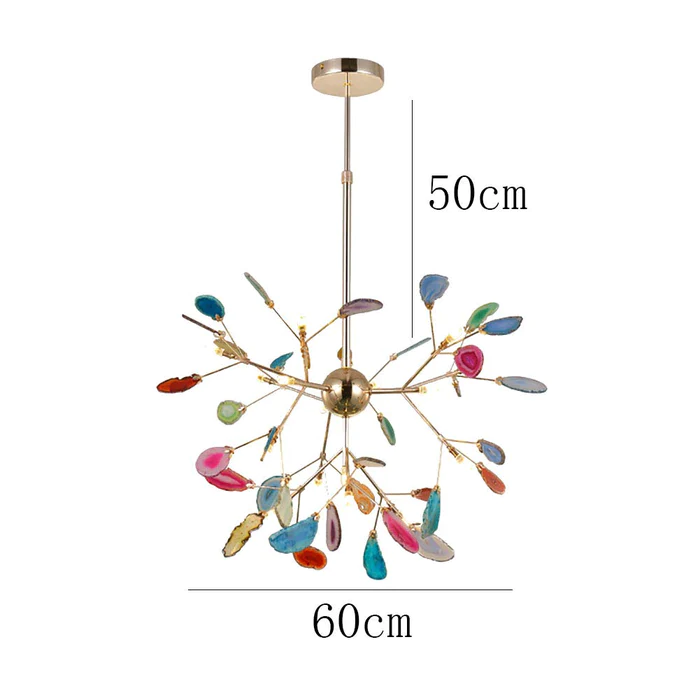 Luxury Agate Stone Chandelier