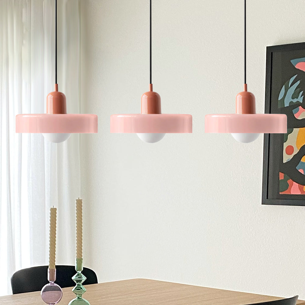 Triple Glass Pendant Light