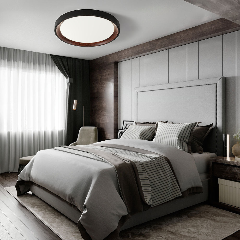 Sleek Round Acrylic Ceiling Light