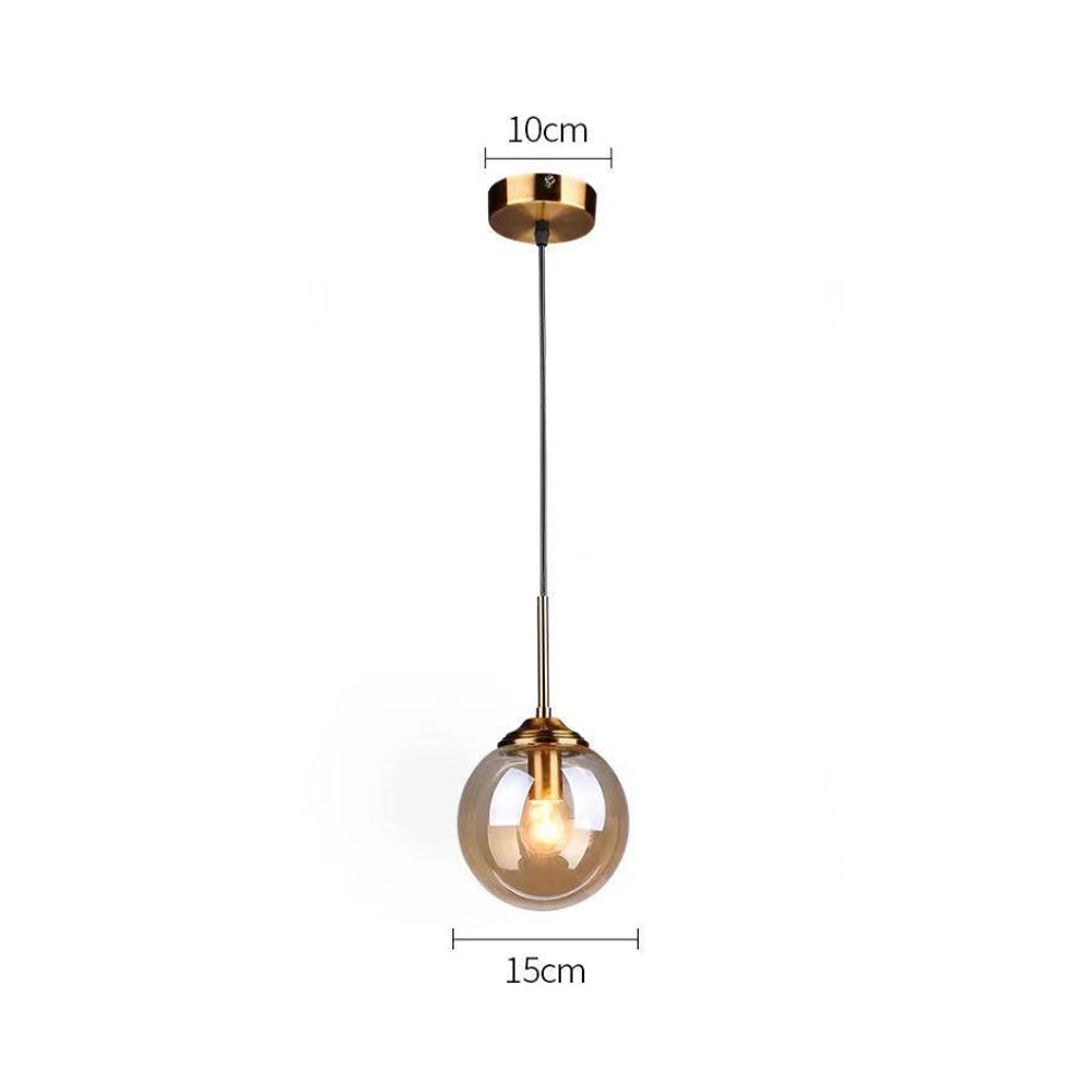 Frosted Glass Pendant Ceiling Light