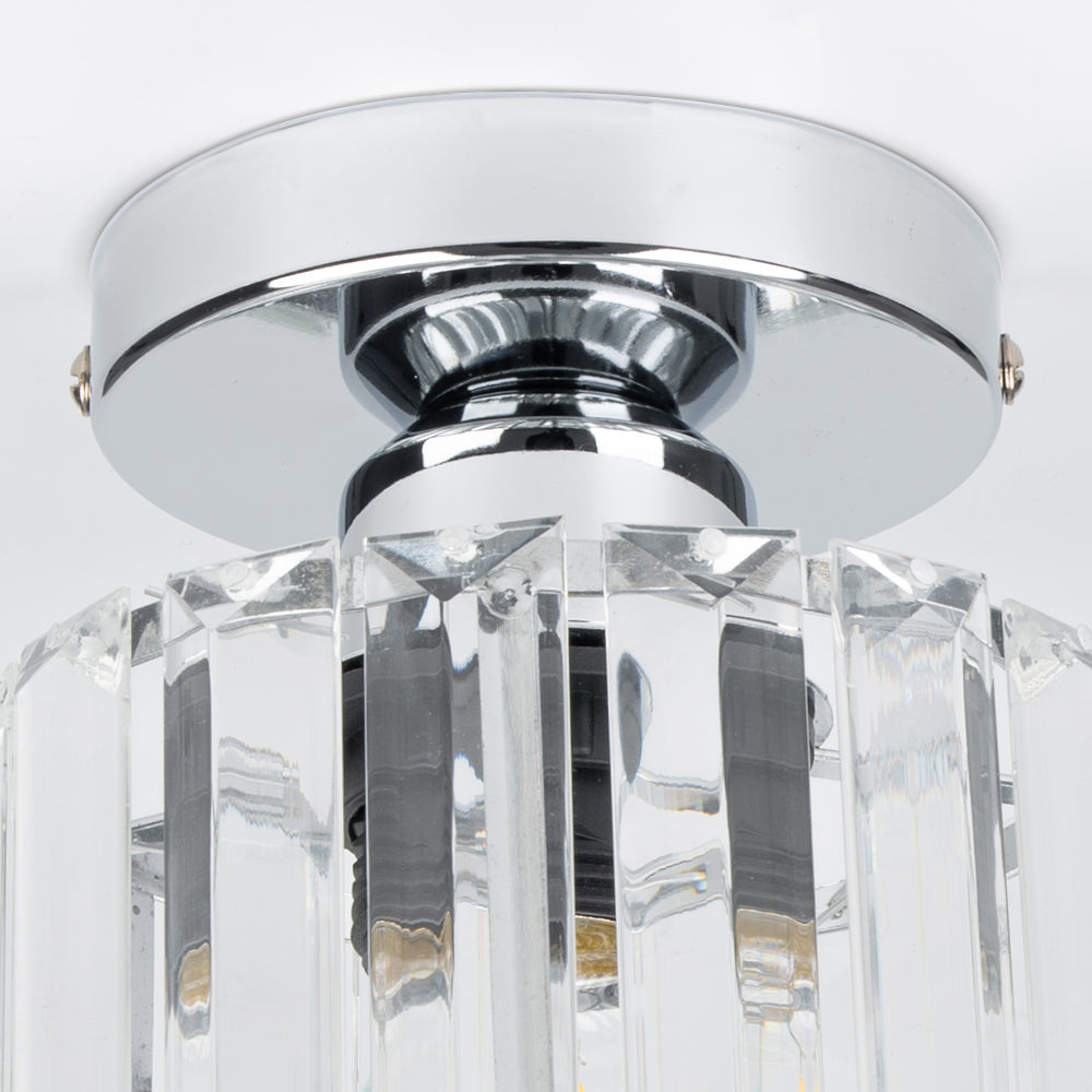 Set of 2 Crystal Ceiling Lights