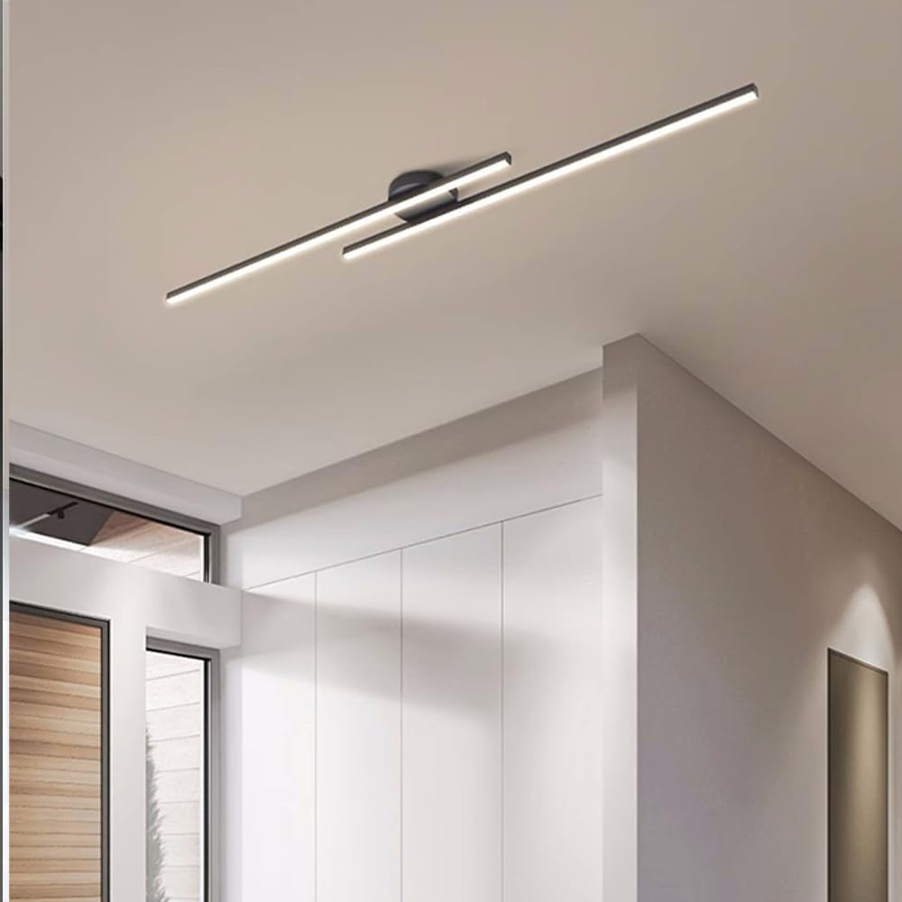 Elongated Aluminum LED Ceiling Light