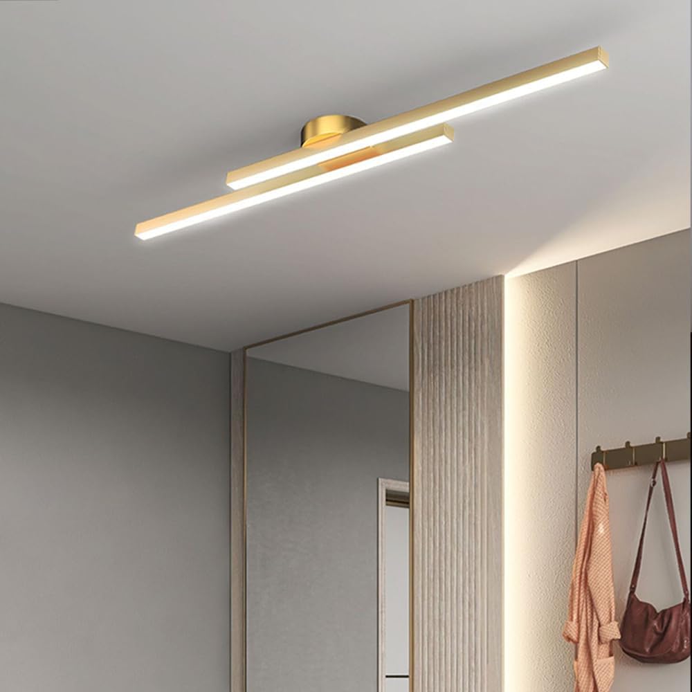 Elongated Aluminum LED Ceiling Light