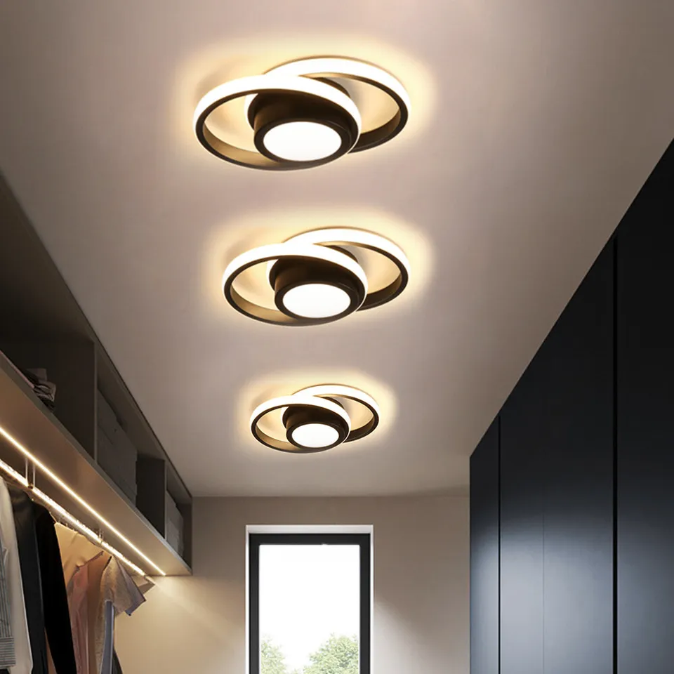 Twin Ring LED Ceiling Light