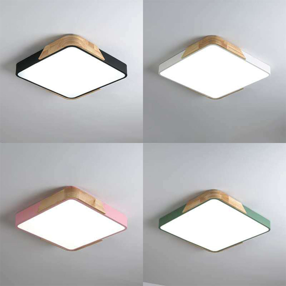 Colorful Square LED Ceiling Light