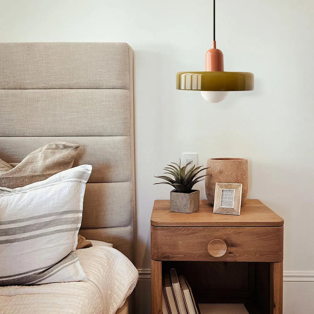 Glass Art Pendant Light