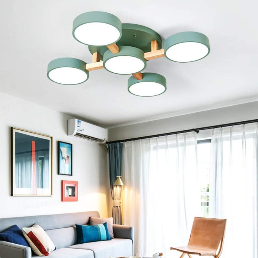 Modern Flush Bedroom Lamp