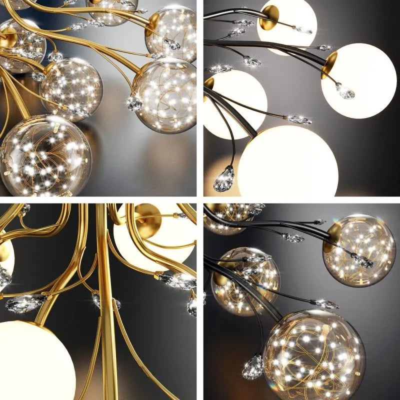 Scandinavian LED Ceiling Fixture