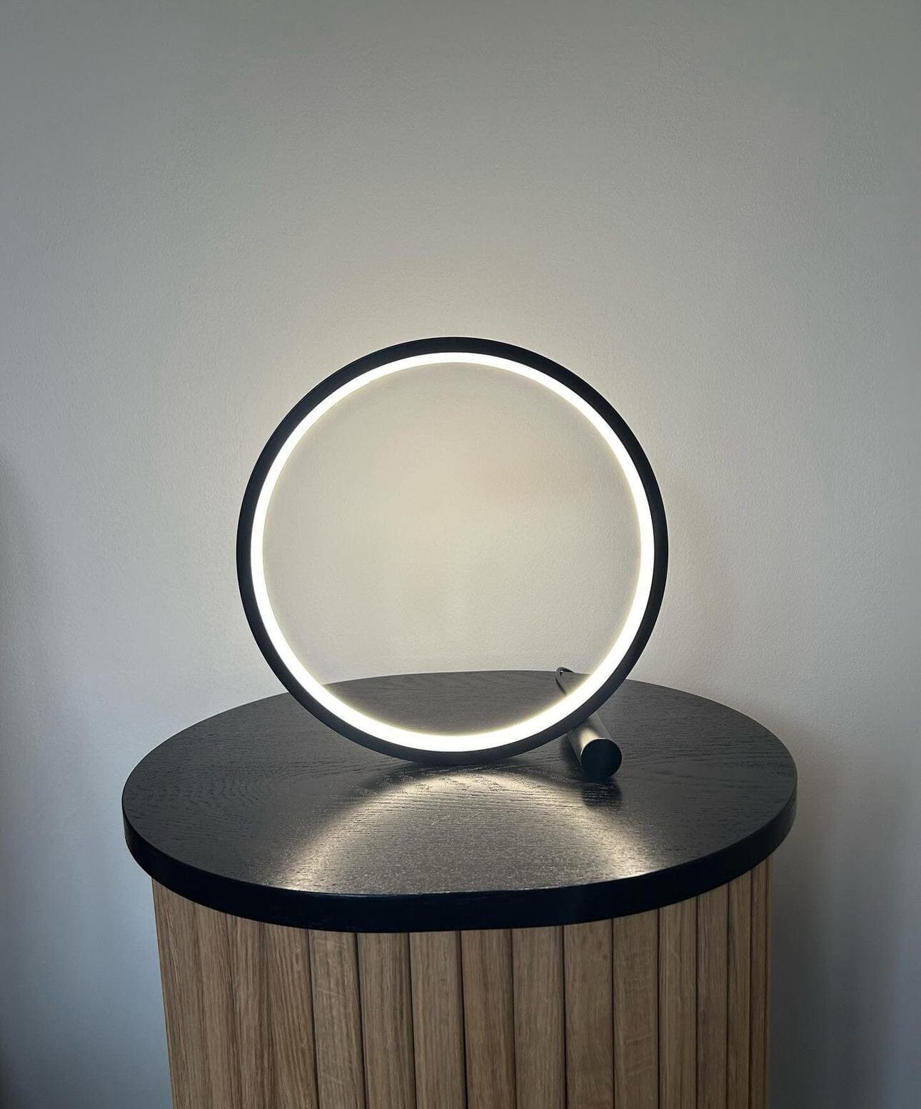 Modern Round LED Bedside Lamp