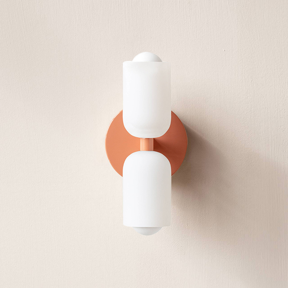 Modern Twin Head Wall Sconce