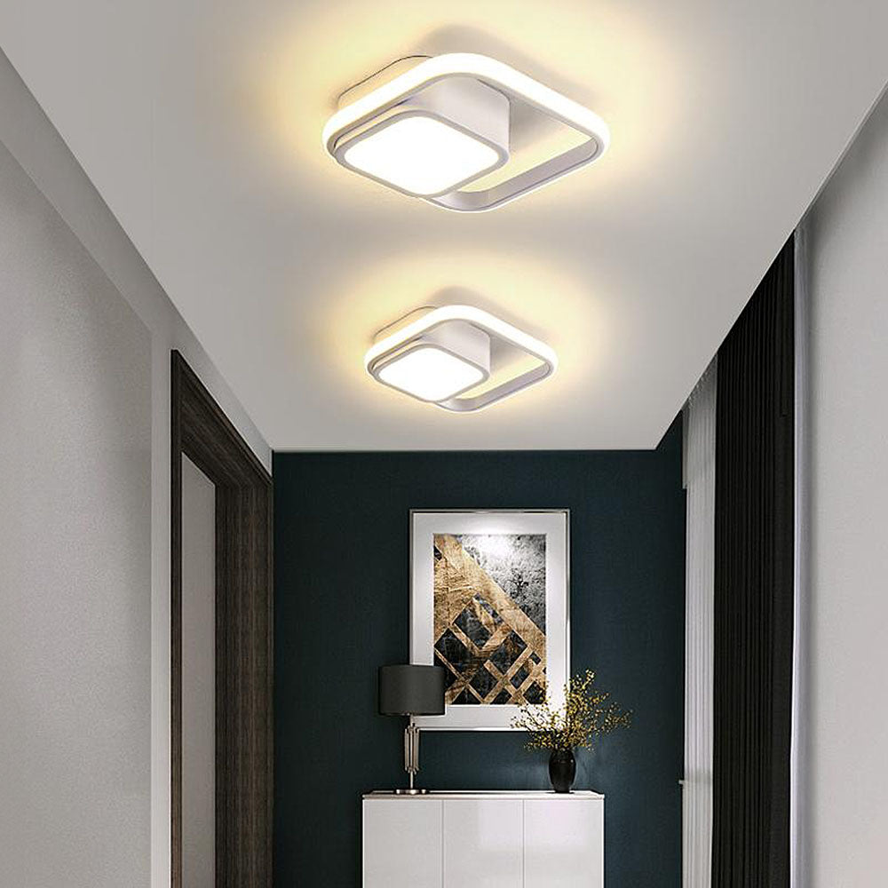 Twin Ring LED Ceiling Light