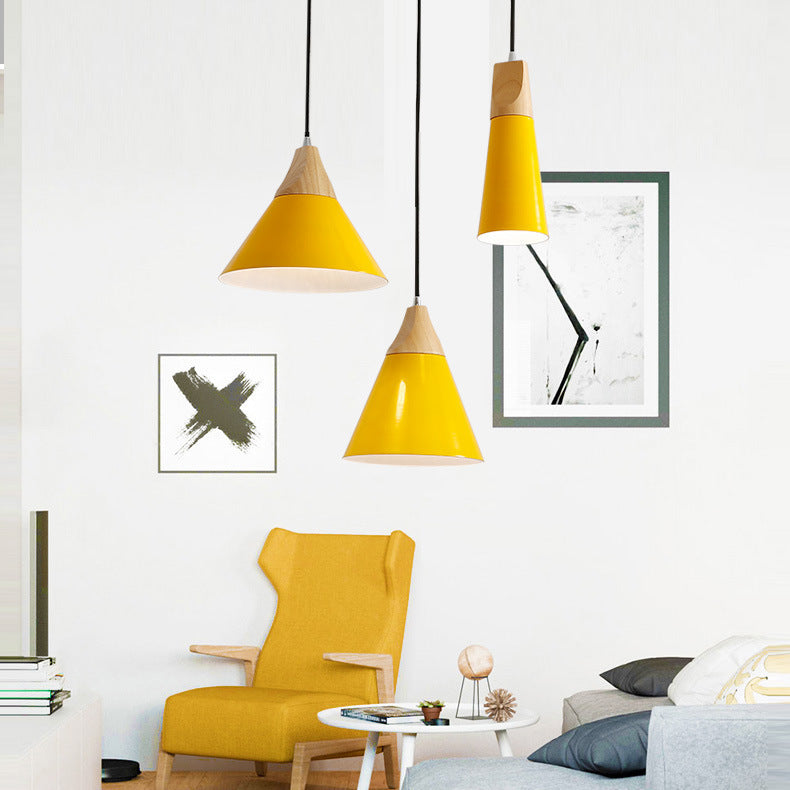 Nordic Wood Pendant Light