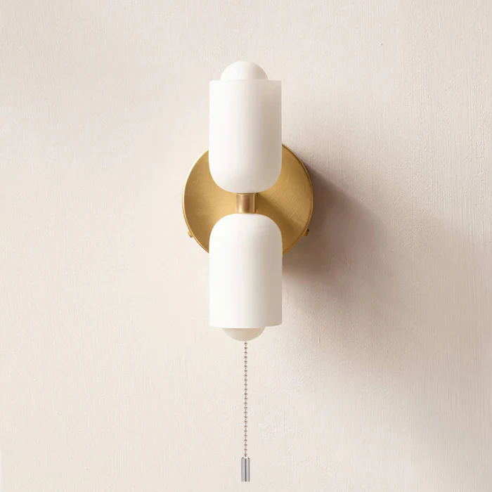 Modern Twin Head Wall Sconce