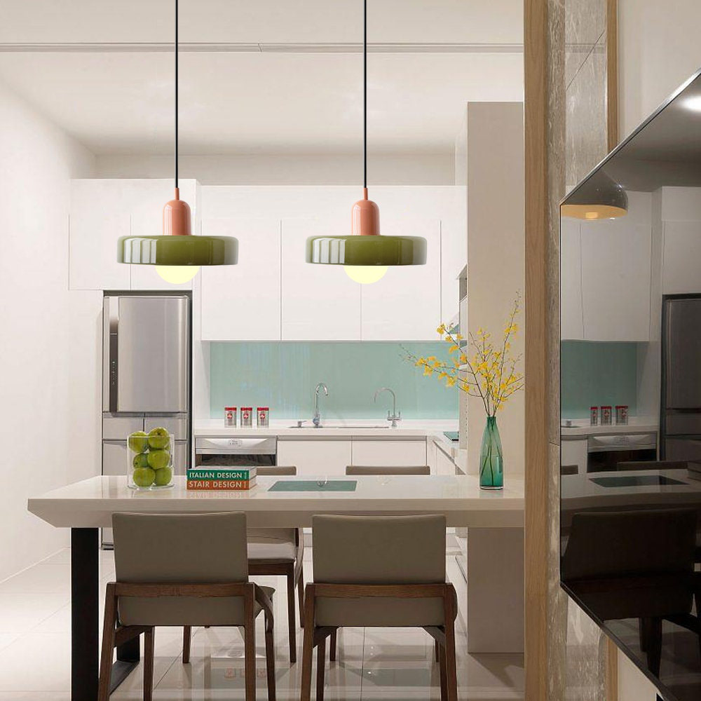 Glass Art Pendant Light