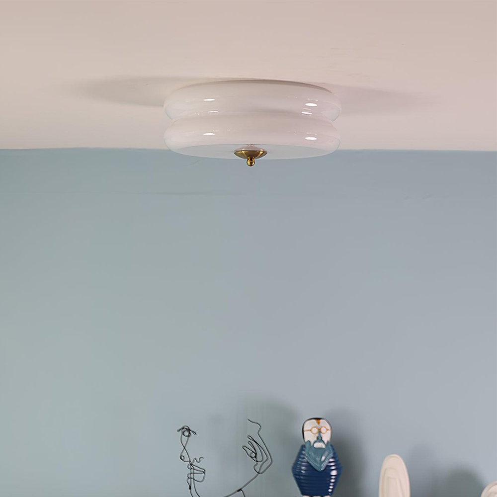 Cream Cake Art Deco Ceiling Light