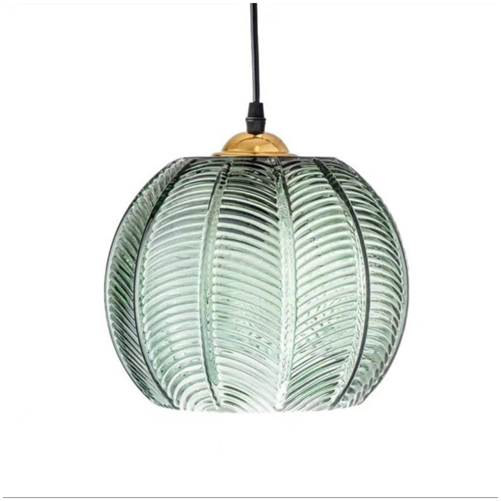 Tinted Globe Hanging Lamp