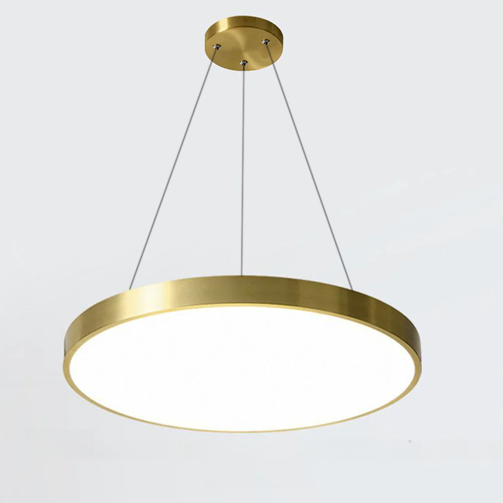Minimalist Golden LED Bedroom Light