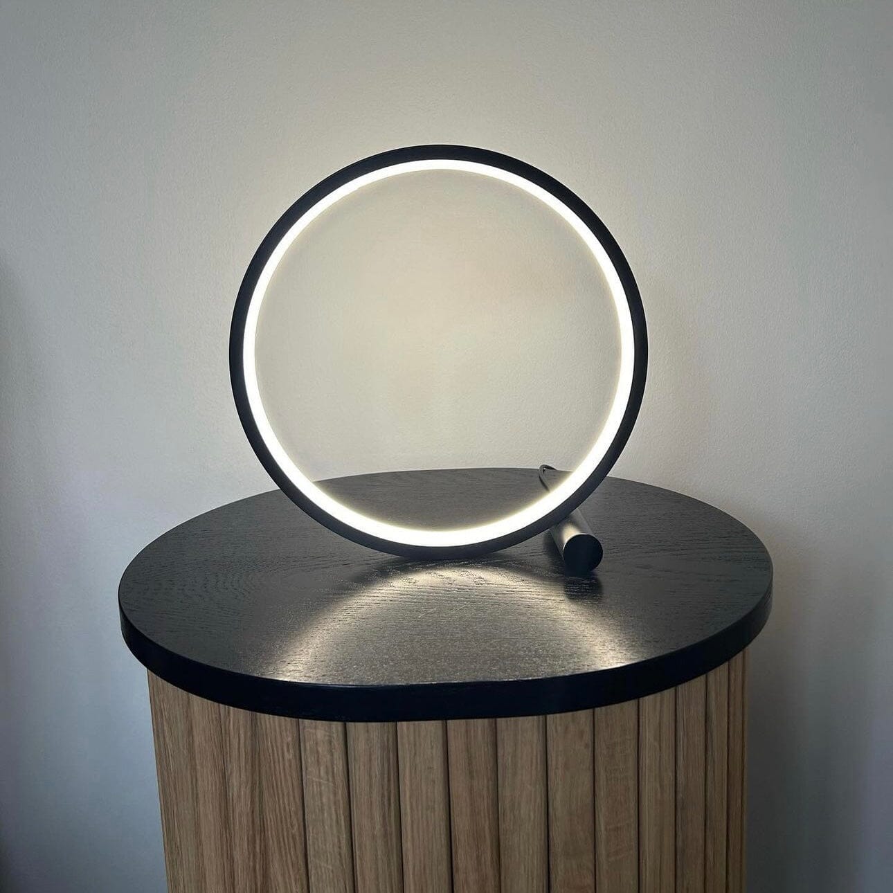 Modern Round LED Bedside Lamp