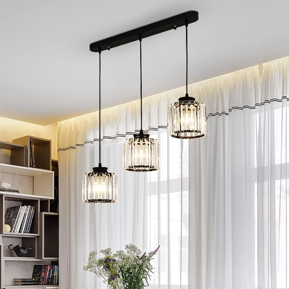 Multi-Light Crystal Island Pendant