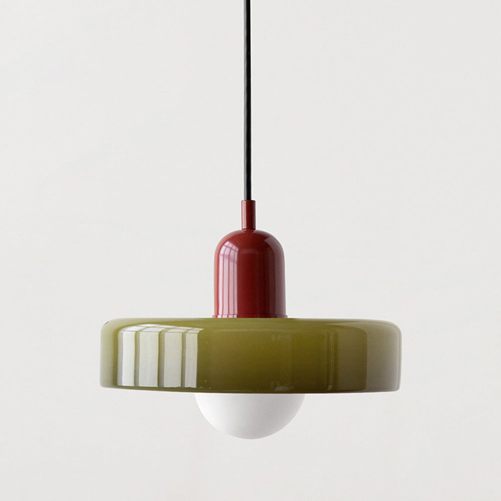 Glass Art Pendant Light