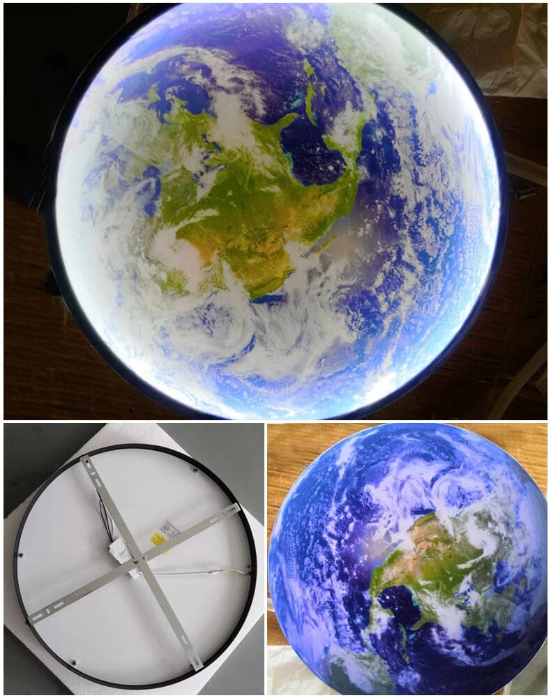 Globe Aura LED Wall Light