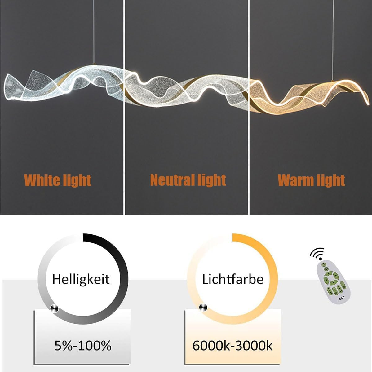 Nordic LED Island Pendant Light