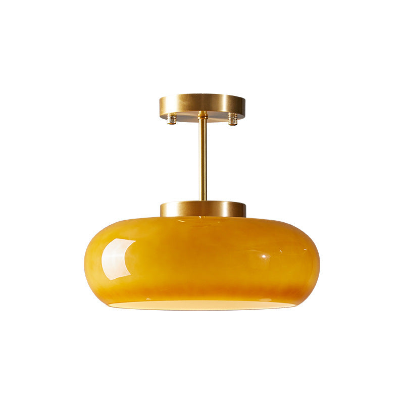 Vintage Glass Ceiling Light