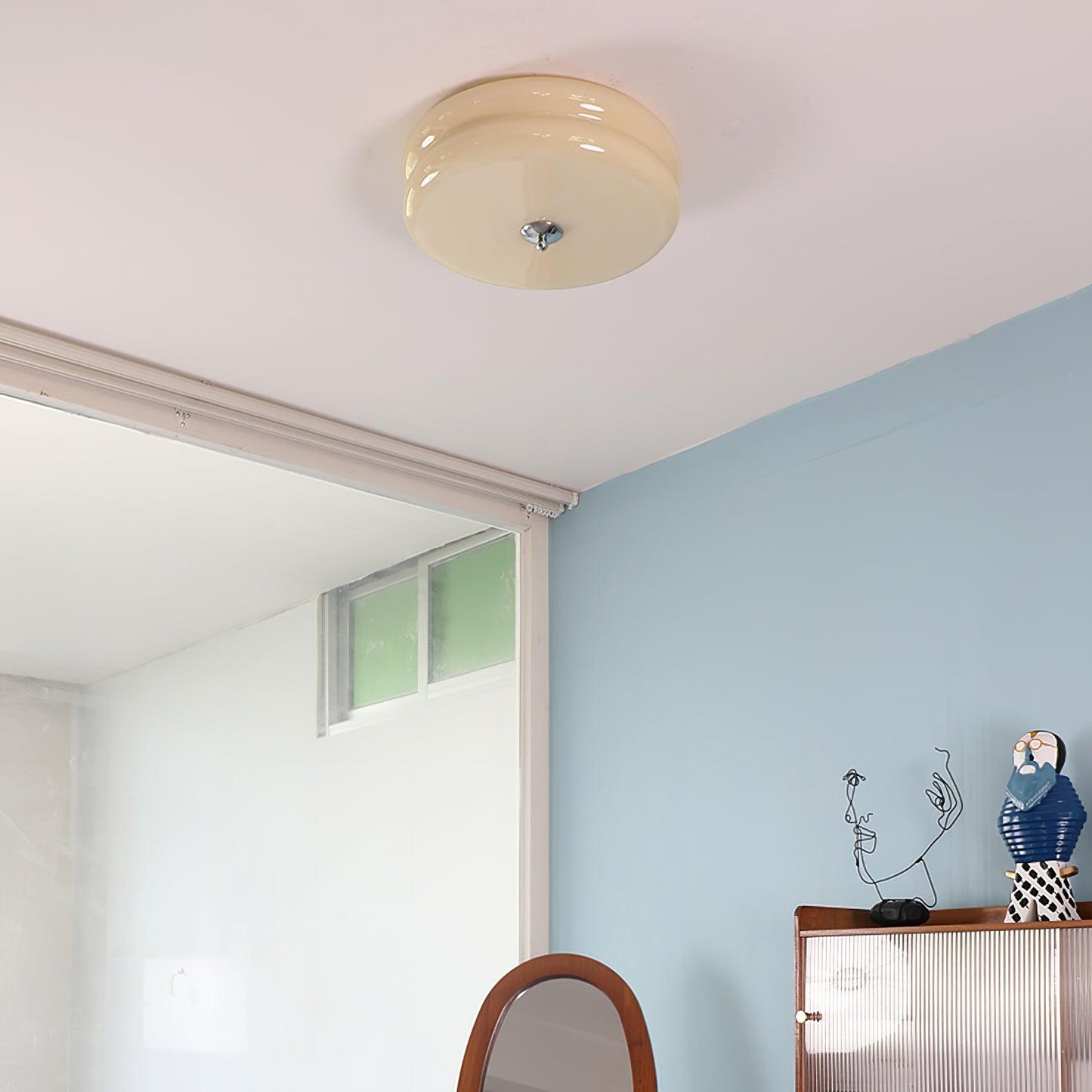 Cream Cake Art Deco Ceiling Light